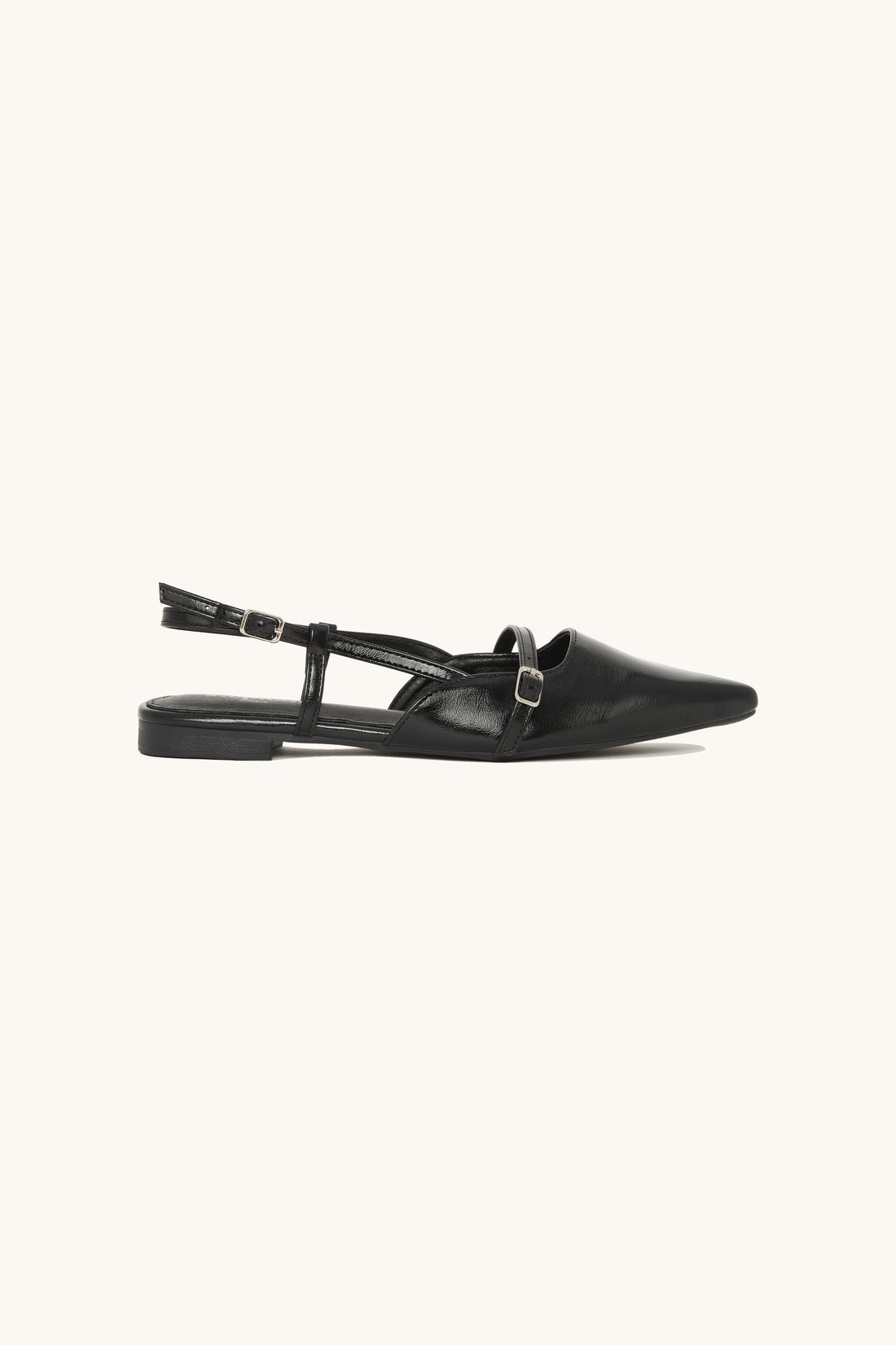 Ballerine slingback pointus à brides  Blair