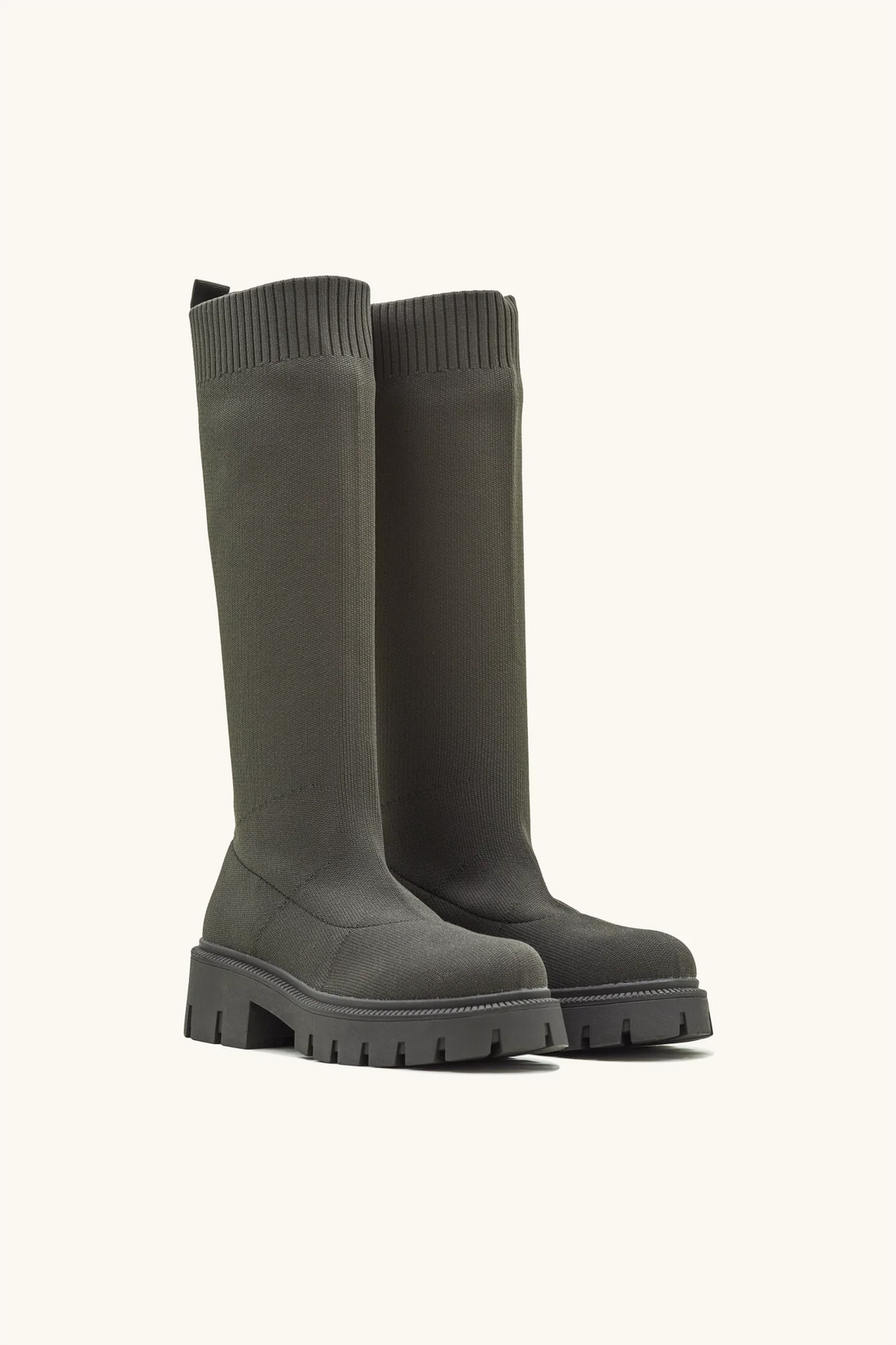 Bottes chaussettes vert